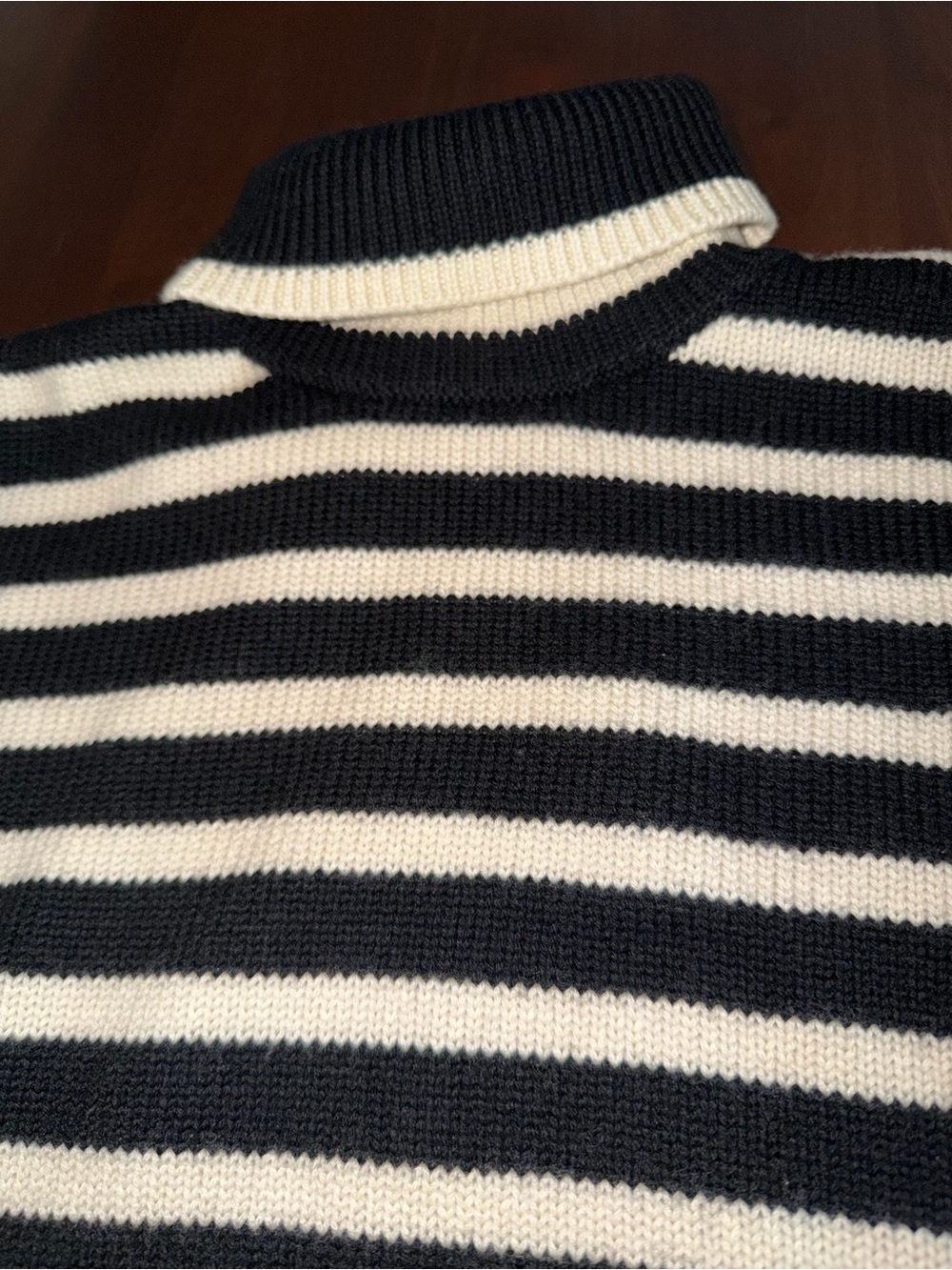 TOTEME Signature Stripe Turtleneck Sweater - Picture 6 of 7